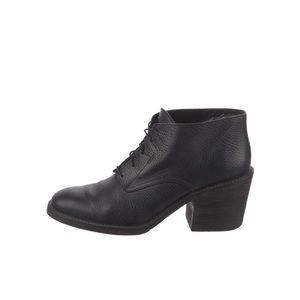 Rachel Comey Black Lace Up Ankle Boots